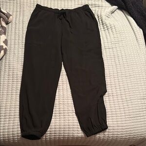 Cloth & Stone black Drawstring Pants